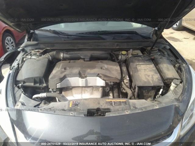 1G11B5SL6FF157520 - 2015 CHEVROLET MALIBU LS BLACK photo 10