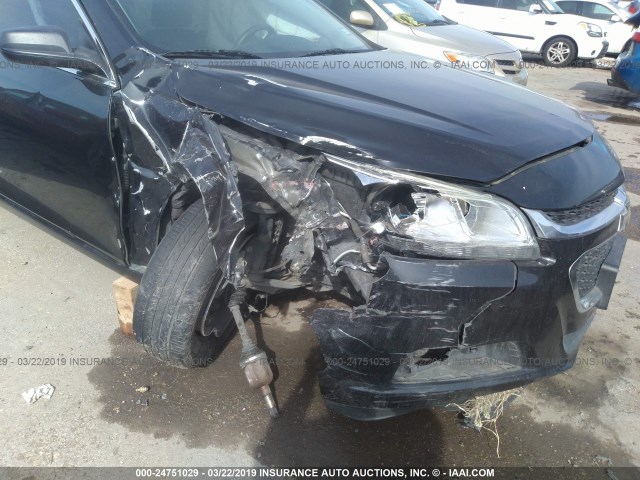 1G11B5SL6FF157520 - 2015 CHEVROLET MALIBU LS BLACK photo 6