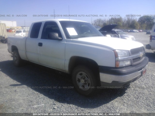 2GCEK19TX31172578 - 2003 CHEVROLET SILVERADO K1500 WHITE photo 1