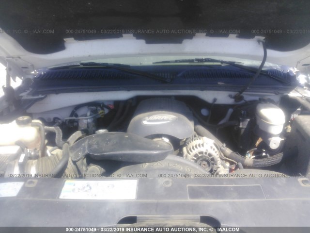 2GCEK19TX31172578 - 2003 CHEVROLET SILVERADO K1500 WHITE photo 10