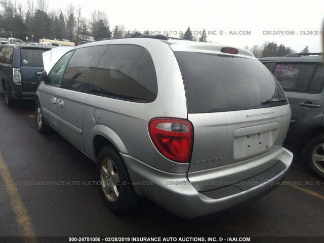 2D4GP44LX6R628669 - 2006 DODGE GRAND CARAVAN SXT GRAY photo 3