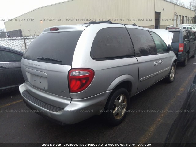 2D4GP44LX6R628669 - 2006 DODGE GRAND CARAVAN SXT GRAY photo 4