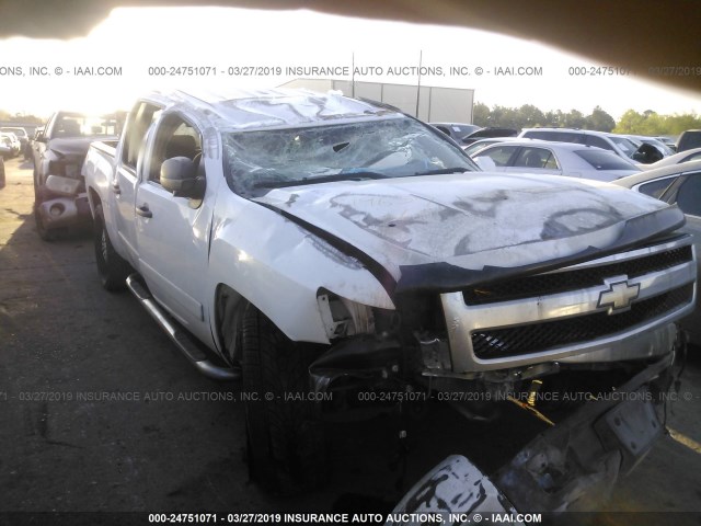 2GCEC13J671537848 - 2007 CHEVROLET SILVERADO C1500 CREW CAB WHITE photo 6