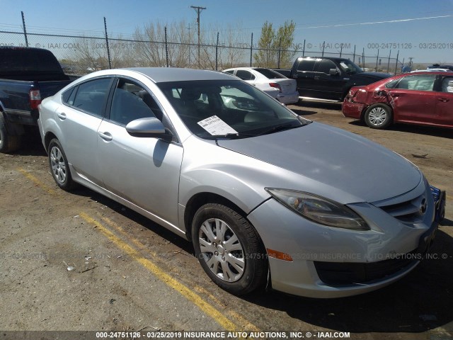 1YVHZ8BH7D5M05544 - 2013 MAZDA 6 SPORT SILVER photo 1