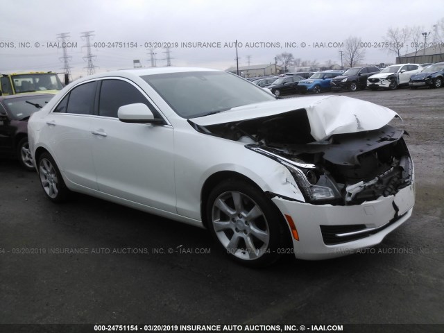 1G6AG5RX8F0136742 - 2015 CADILLAC ATS WHITE photo 1