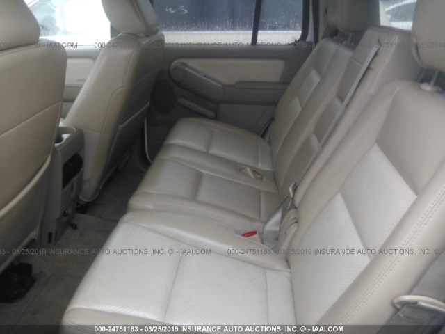 4M2EN4JE1AUJ03294 - 2010 MERCURY MOUNTAINEER PREMIER WHITE photo 8