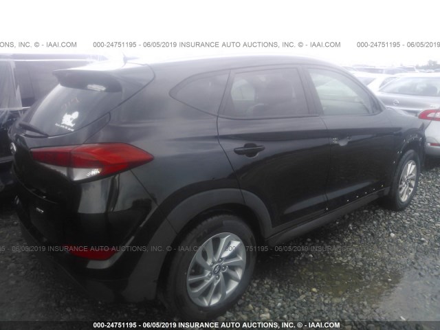 KM8J3CA42GU099370 - 2016 HYUNDAI TUCSON LIMITED/SPORT AND ECO/SE BLACK photo 4