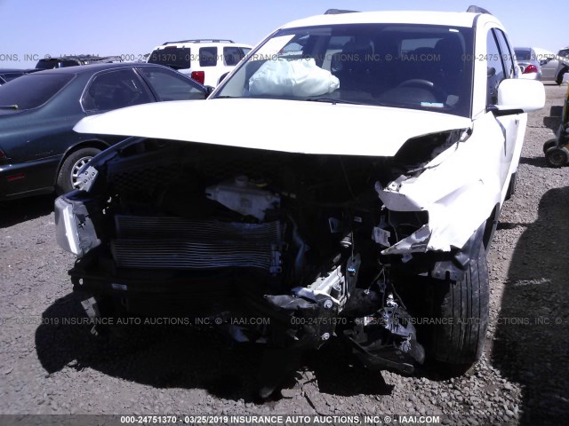 3C4PDDBG8ET297646 - 2014 DODGE JOURNEY SXT WHITE photo 6