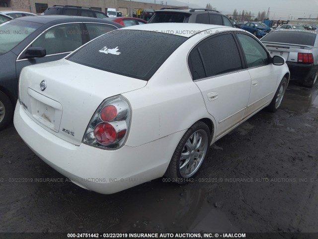 1N4AL11D45C370964 - 2005 NISSAN ALTIMA S/SL WHITE photo 4