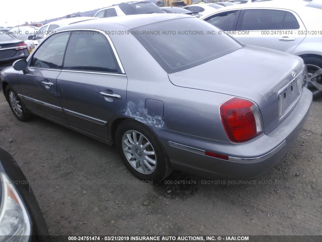 KMHFU45E65A385071 - 2005 HYUNDAI XG 350 SILVER photo 3