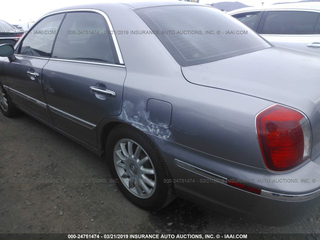 KMHFU45E65A385071 - 2005 HYUNDAI XG 350 SILVER photo 6