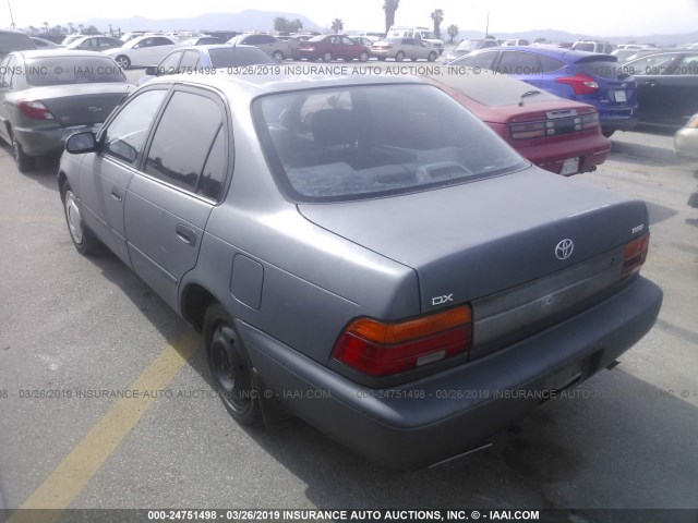 JT2AE09B0R0067200 - 1994 TOYOTA COROLLA LE/DX 蓝色 照片 3