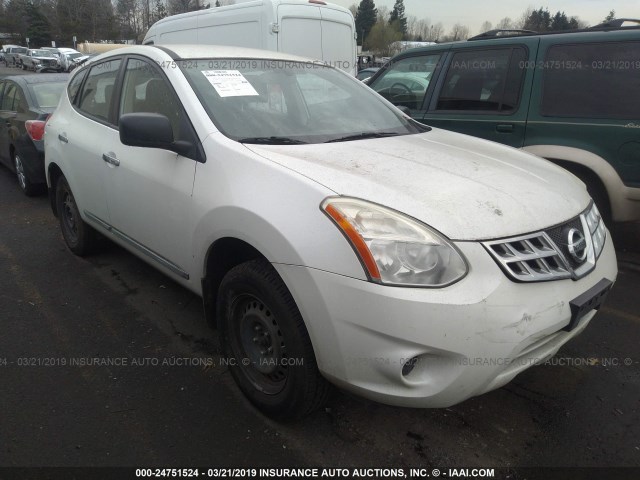 JN8AS5MT7BW159070 - 2011 NISSAN ROGUE S/SV/KROM WHITE photo 1