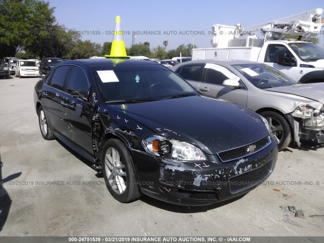 2G1WC5E39D1193303 - 2013 CHEVROLET IMPALA LTZ GRAY photo 1