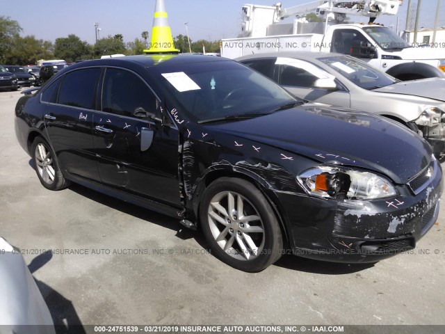 2G1WC5E39D1193303 - 2013 CHEVROLET IMPALA LTZ GRAY photo 6