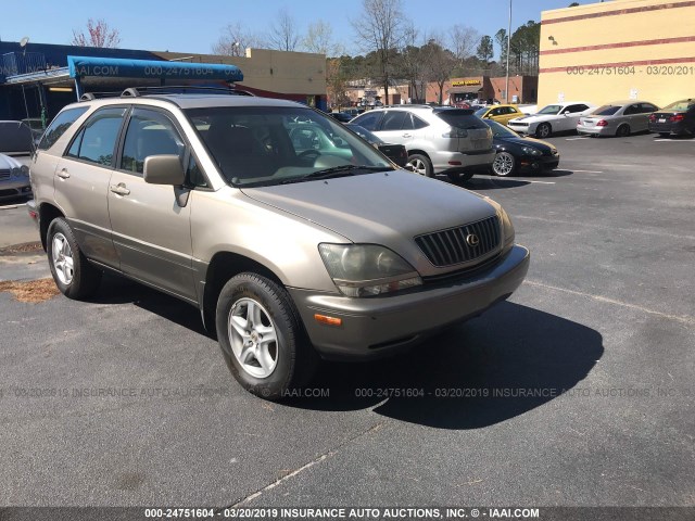 JT6GF10U8Y0076266 - 2000 LEXUS RX GOLD photo 2