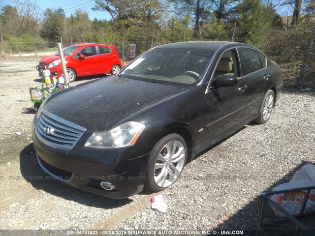 JNKCY01E49M801695 - 2009 INFINITI M35 SPORT BLACK photo 2