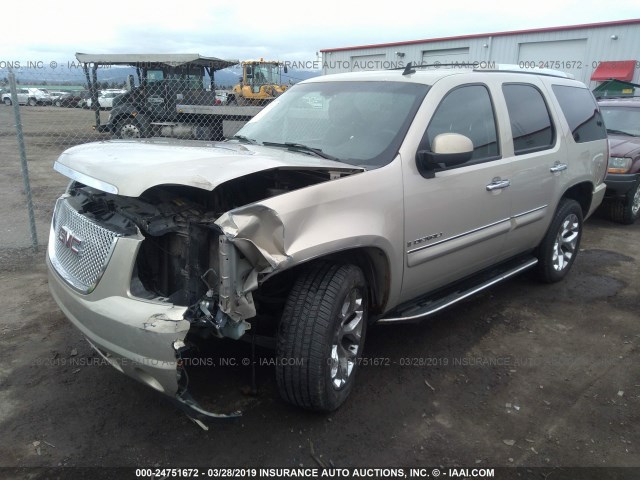 1GKFK63897J372051 - 2007 GMC YUKON DENALI TAN photo 2