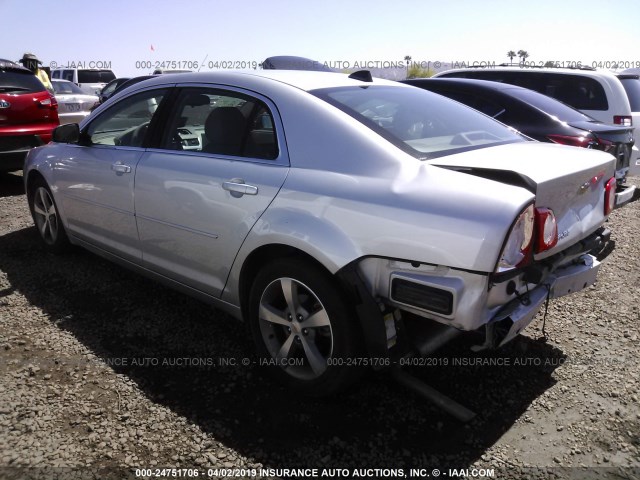 1G1ZB5E08CF338408 - 2012 CHEVROLET MALIBU LS SILVER photo 3