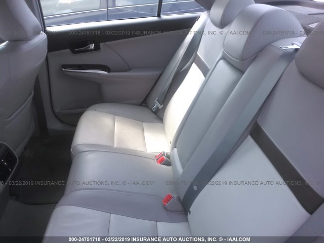 4T1BF1FK8CU557298 - 2012 TOYOTA CAMRY SE/LE/XLE GRAY photo 8