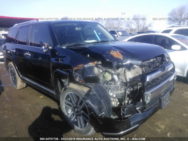 JTEBU5JR5E5190908 - 2014 TOYOTA 4RUNNER SR5/LIMITED/TRAIL BLACK photo 6