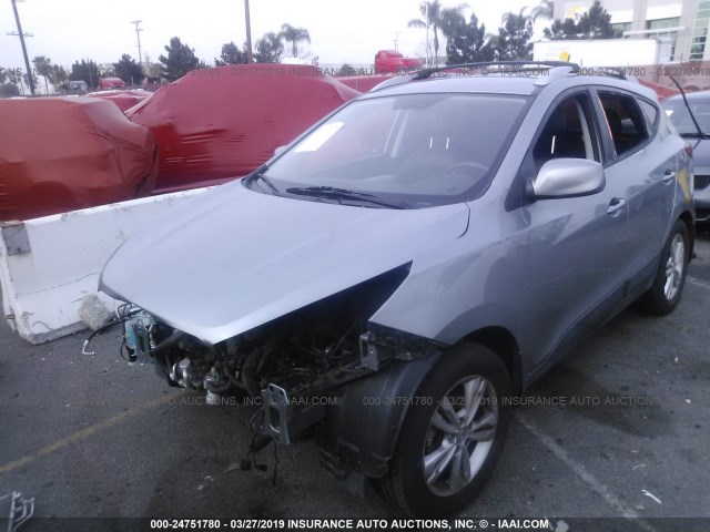 KM8JU3AC7BU287301 - 2011 HYUNDAI TUCSON GLS/LIMITED 灰色 照片 2