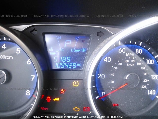 KM8JU3AC7BU287301 - 2011 HYUNDAI TUCSON GLS/LIMITED 灰色 照片 7