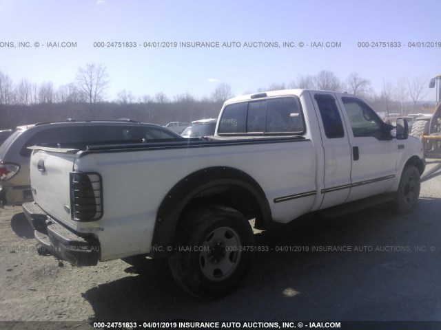 1FTSX30S5XEC87663 - 1999 FORD F350 SRW SUPER DUTY WHITE photo 4