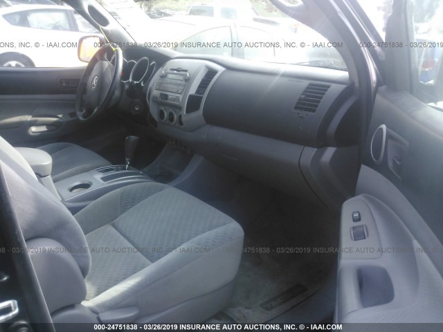 3TMJU62N39M088556 - 2009 TOYOTA TACOMA DOUBLE CAB PRERUNNER BLACK photo 5