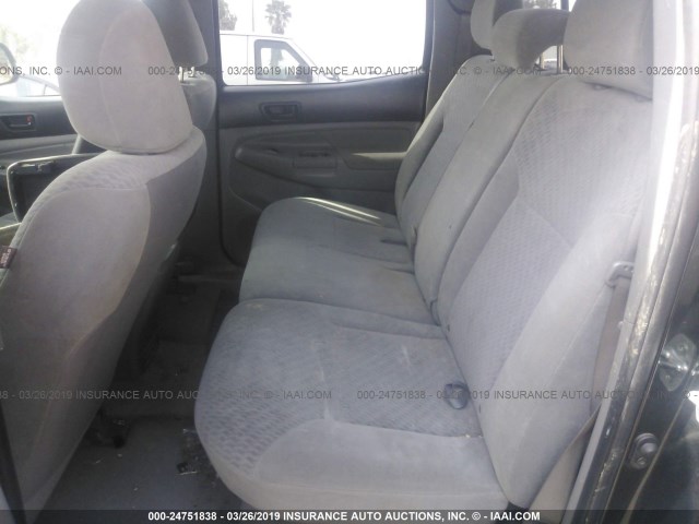 3TMJU62N39M088556 - 2009 TOYOTA TACOMA DOUBLE CAB PRERUNNER BLACK photo 8