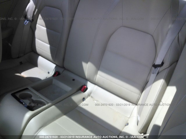 WDDKJ5KBXCF165711 - 2012 MERCEDES-BENZ E 350 BLUE photo 8