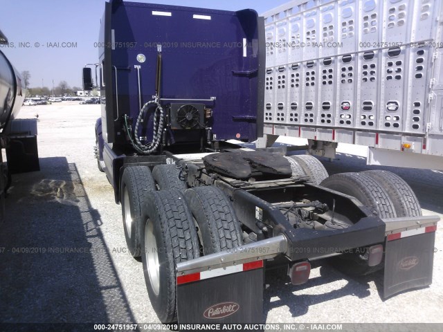 1XPHD49X8DD160218 - 2013 PETERBILT 386 PURPLE photo 3