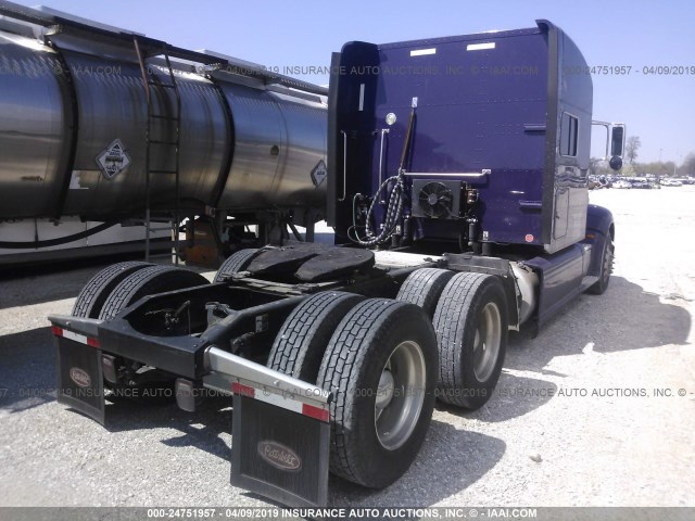 1XPHD49X8DD160218 - 2013 PETERBILT 386 PURPLE photo 4