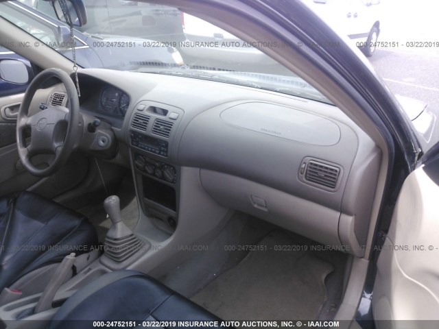 1NXBR12E9YZ309558 - 2000 TOYOTA COROLLA VE/CE/LE BLACK photo 5