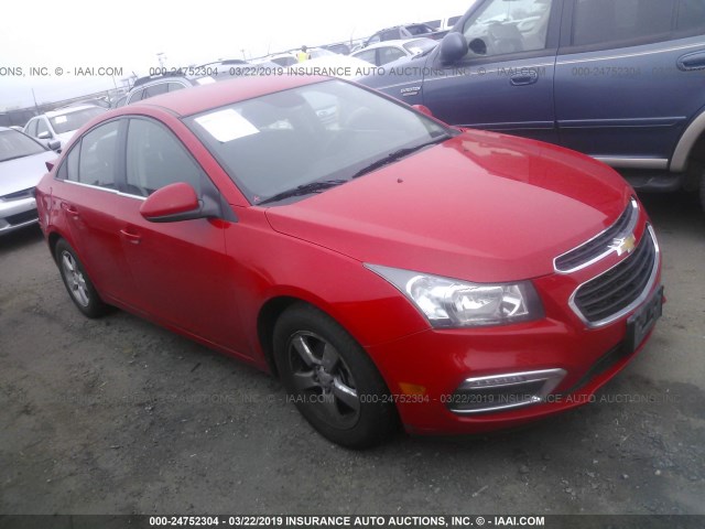 1G1PE5SB8G7110493 - 2016 CHEVROLET CRUZE LIMITED LT RED photo 1