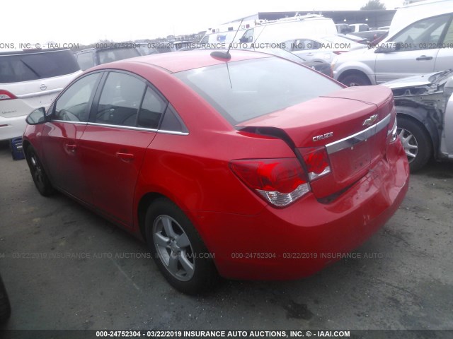 1G1PE5SB8G7110493 - 2016 CHEVROLET CRUZE LIMITED LT RED photo 3