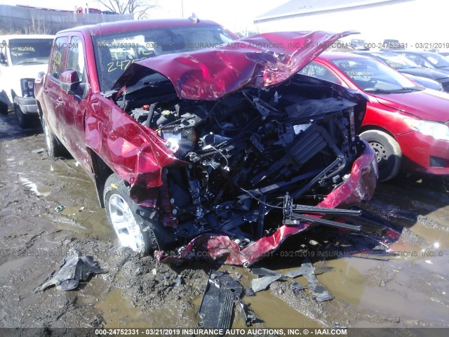 3GCUKREC2JG274347 - 2018 CHEVROLET SILVERADO K1500 LT MAROON photo 6