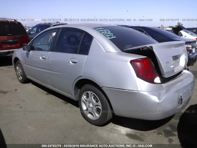 1G8AJ52F24Z166659 - 2004 SATURN ION LEVEL 2 银色 照片 3