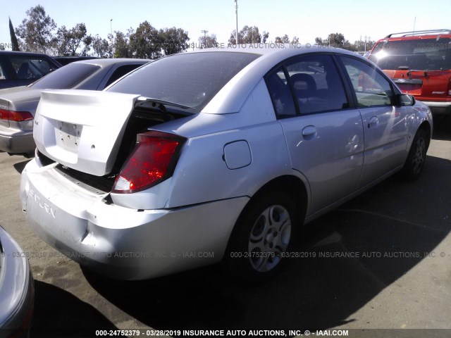 1G8AJ52F24Z166659 - 2004 SATURN ION LEVEL 2 银色 照片 4