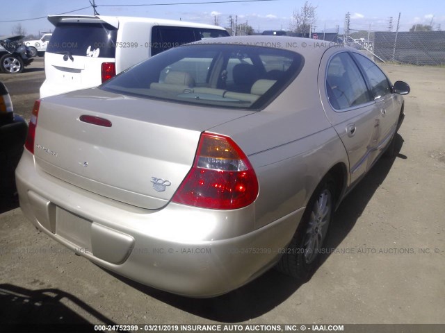 2C3HE66G01H618576 - 2001 CHRYSLER 300M BEIGE photo 4