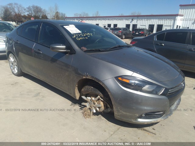 1C3CDFBHXDD158078 - 2013 DODGE DART SXT BLACK photo 1