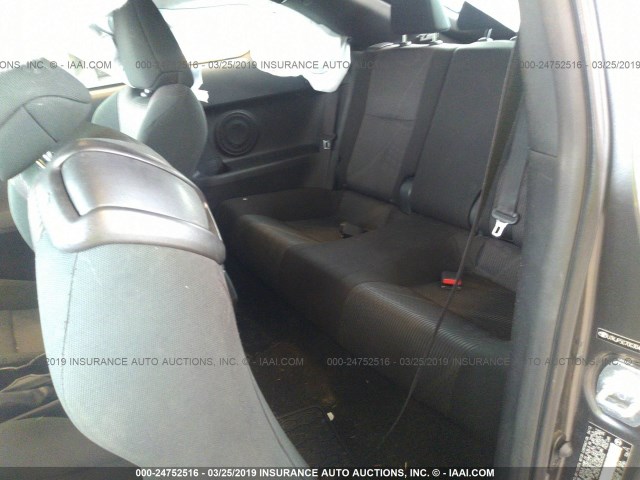 JTKJF5C70C3043032 - 2012 TOYOTA SCION TC GRAY photo 8
