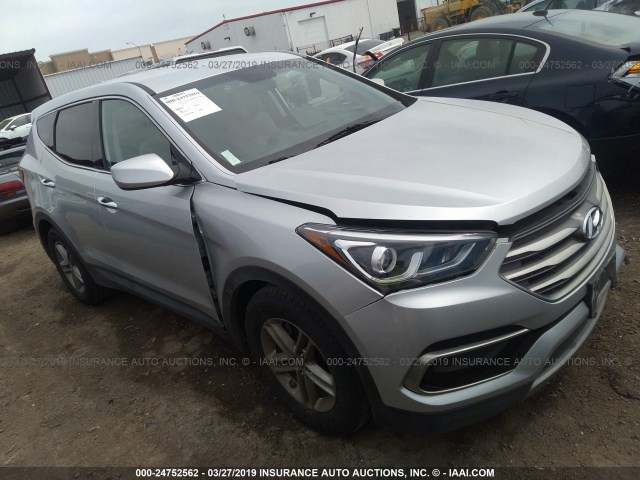 5XYZT3LB3HG433038 - 2017 HYUNDAI SANTA FE SPORT  SILVER photo 1