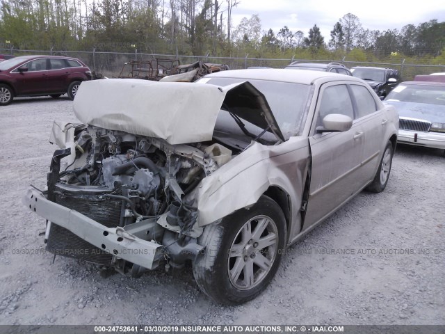 2C3KA53G76H527652 - 2006 CHRYSLER 300 TOURING BROWN photo 2