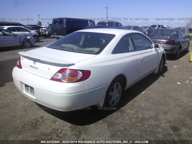 2T1CF28P22C598111 - 2002 TOYOTA CAMRY SOLARA SE/SLE თეთრი ფოტო 4