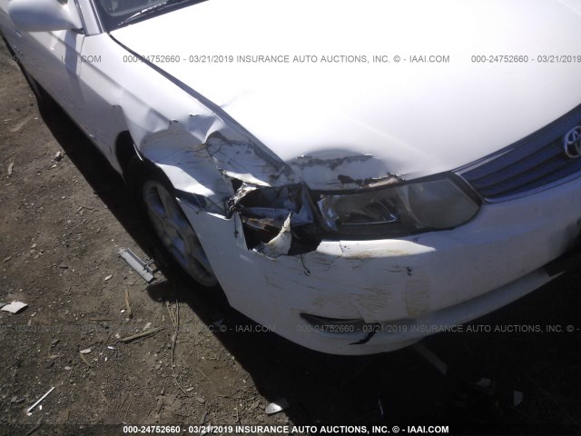 2T1CF28P22C598111 - 2002 TOYOTA CAMRY SOLARA SE/SLE თეთრი ფოტო 6