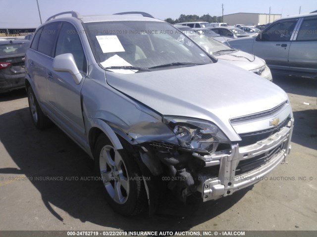 3GNAL4EK6DS591535 - 2013 CHEVROLET CAPTIVA LTZ SILVER photo 1