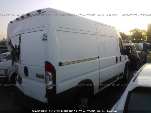 3C6TRVBG4EE103986 - 2014 RAM PROMASTER 1500 1500 HIGH WHITE photo 4