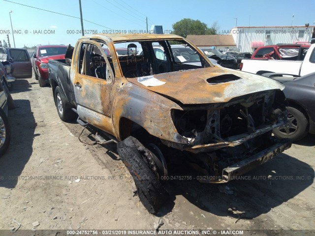 5TFTU4GN3BX001745 - 2011 TOYOTA TACOMA PRERUNNER ACCESS CAB GRAY photo 6