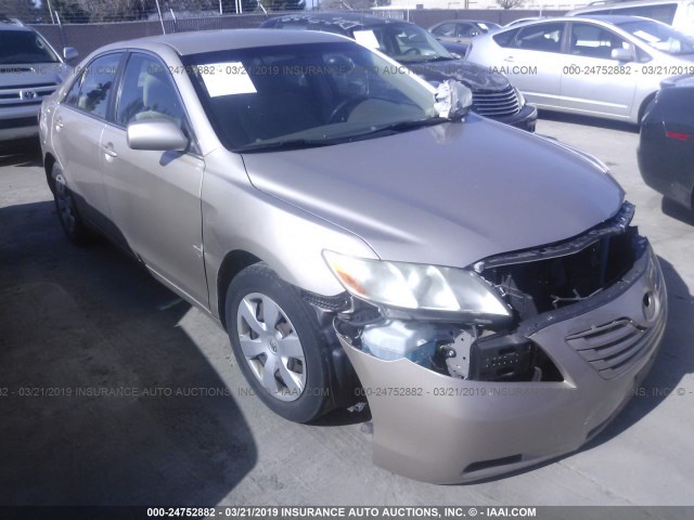 4T1BE46K37U580207 - 2007 TOYOTA CAMRY NEW GENERAT CE/LE/XLE/SE GOLD photo 1